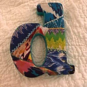 Anthropologie “D” decor